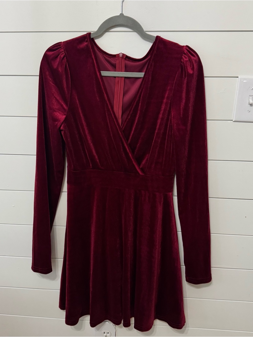 Shein long sleeve mini dress